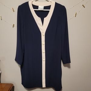 VINTAGE Frank Usher Dress 1980s